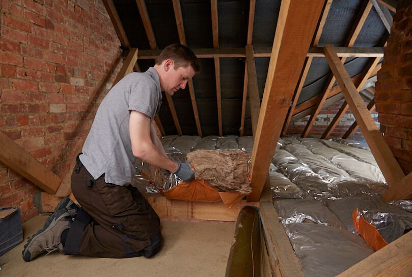 Insulating Attic 104094402